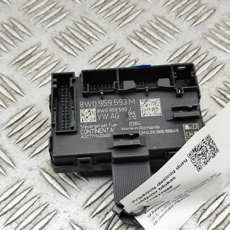 Durų elektronikos valdymo blokas