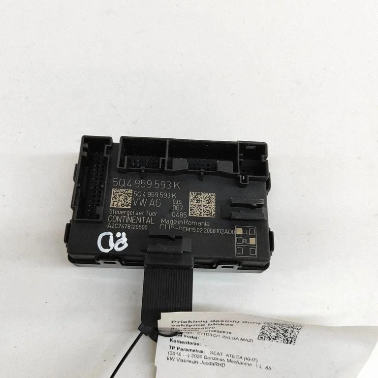 Durų elektronikos valdymo blokas