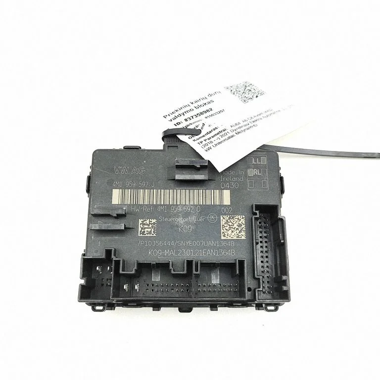 Durų elektronikos valdymo blokas