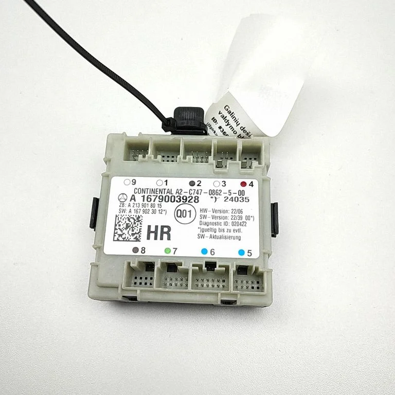 Durų elektronikos valdymo blokas