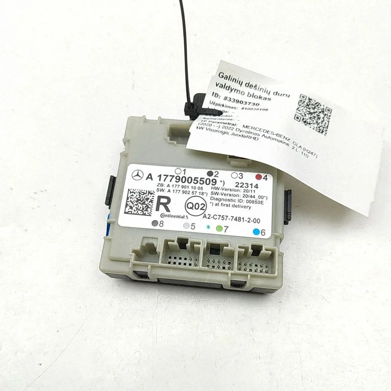 Durų elektronikos valdymo blokas