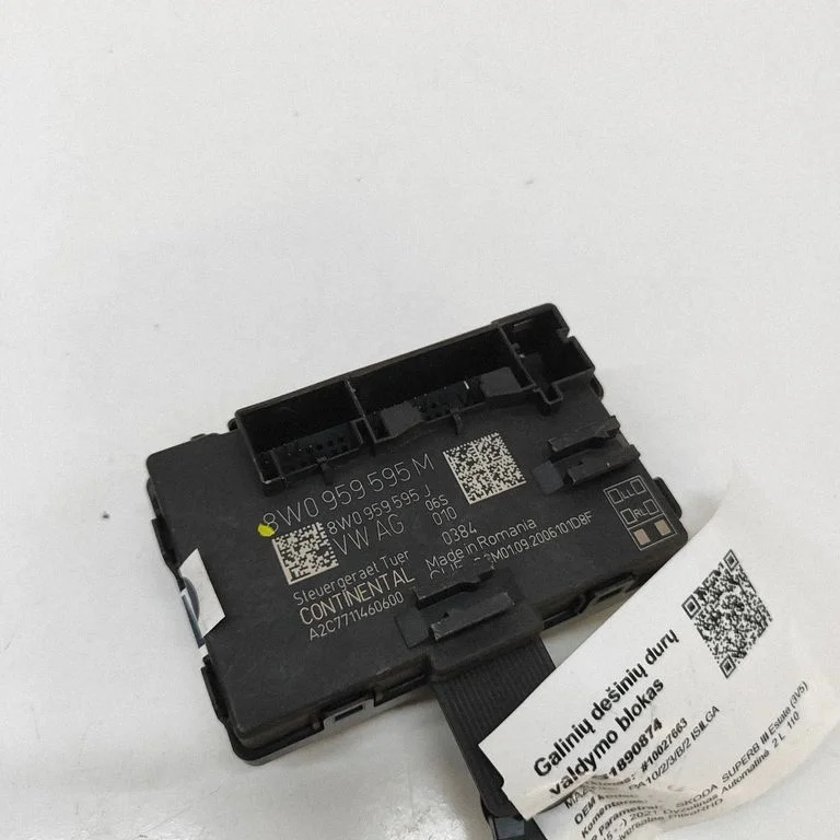 Durų elektronikos valdymo blokas