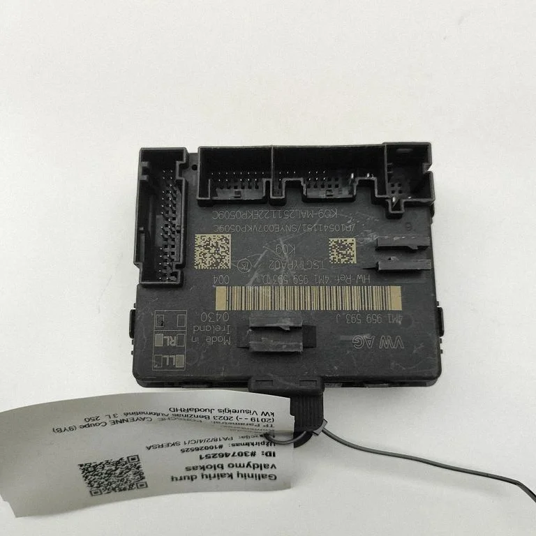 Durų elektronikos valdymo blokas