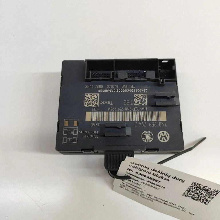 Durų elektronikos valdymo blokas