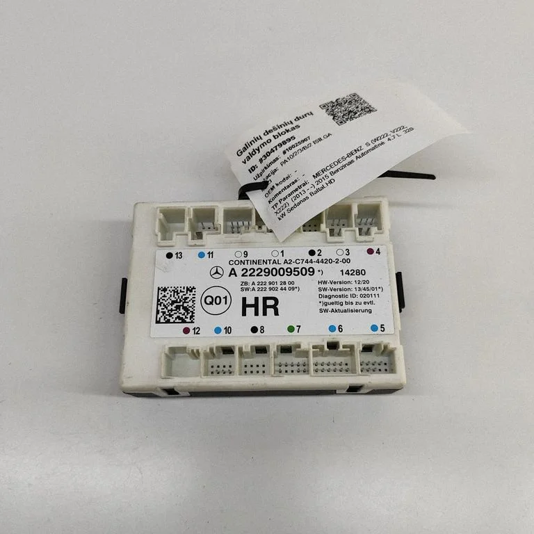 Durų elektronikos valdymo blokas