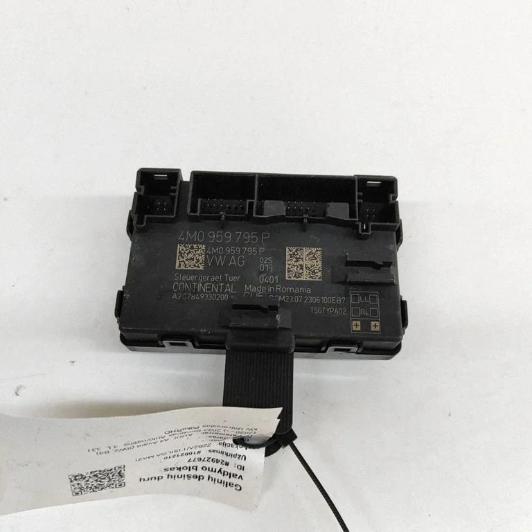 Durų elektronikos valdymo blokas