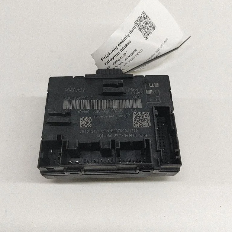 Durų elektronikos valdymo blokas
