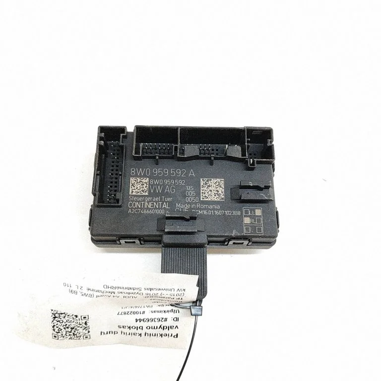 Durų elektronikos valdymo blokas