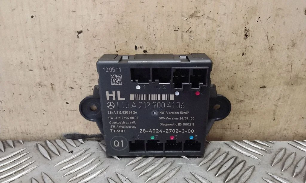 Durų elektronikos valdymo blokas
