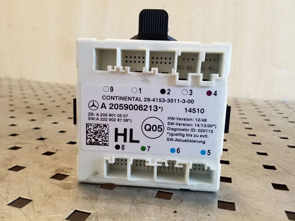 Durų elektronikos valdymo blokas