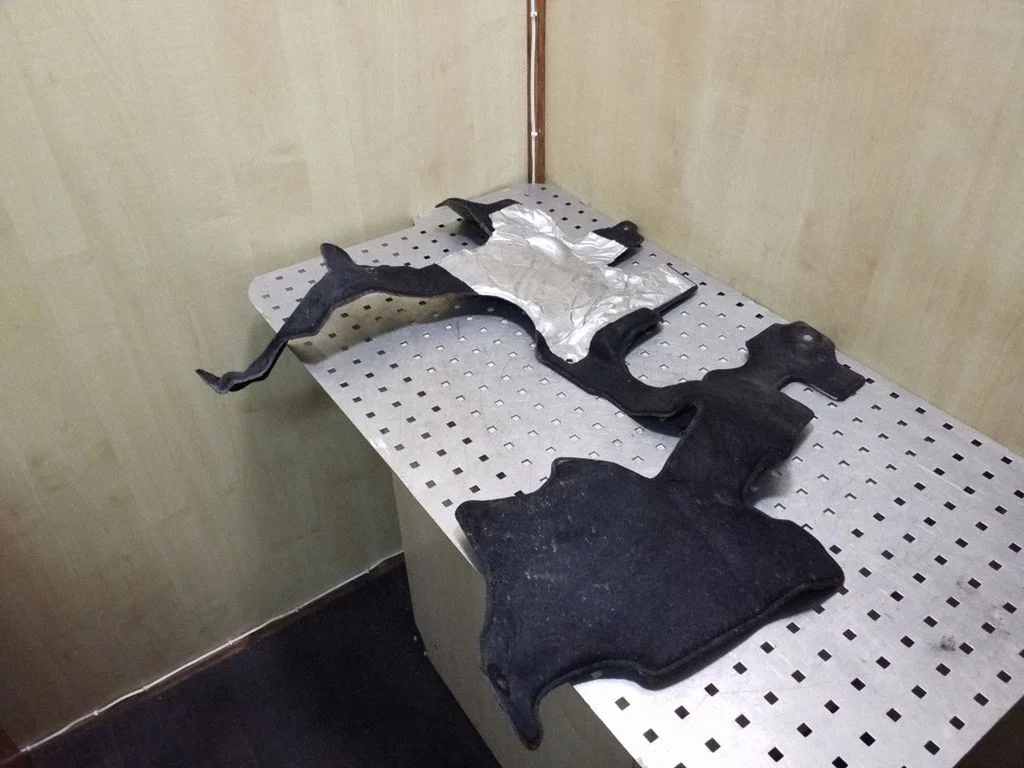 Kita variklio skyriaus detalė