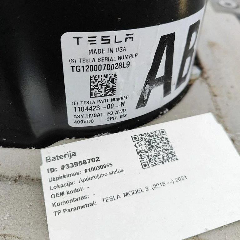 Hibrido/ elektromobilio akumuliatorius