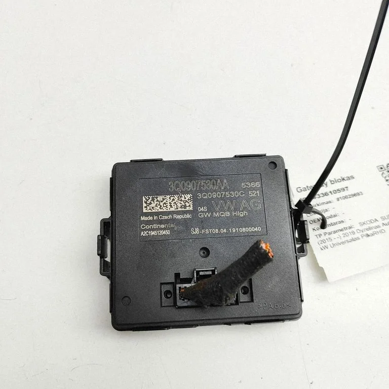 Gateway valdymo modulis