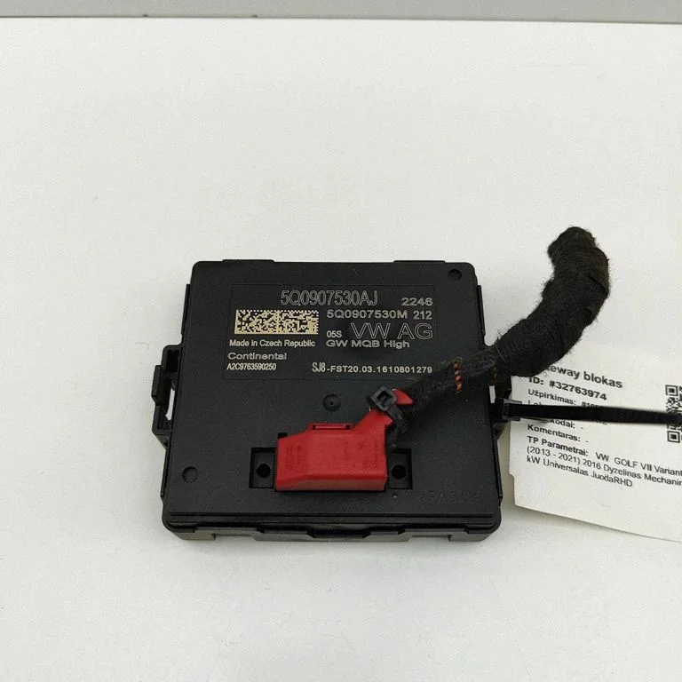 Gateway valdymo modulis