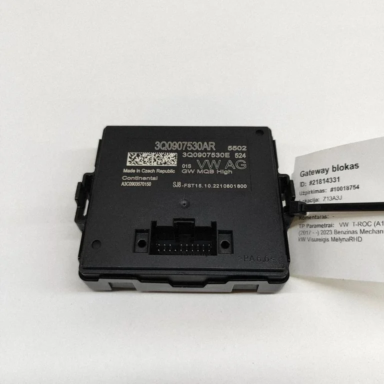 Gateway valdymo modulis